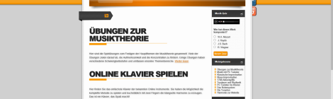 Theorie üben: Die Seite www.musikgrad.de